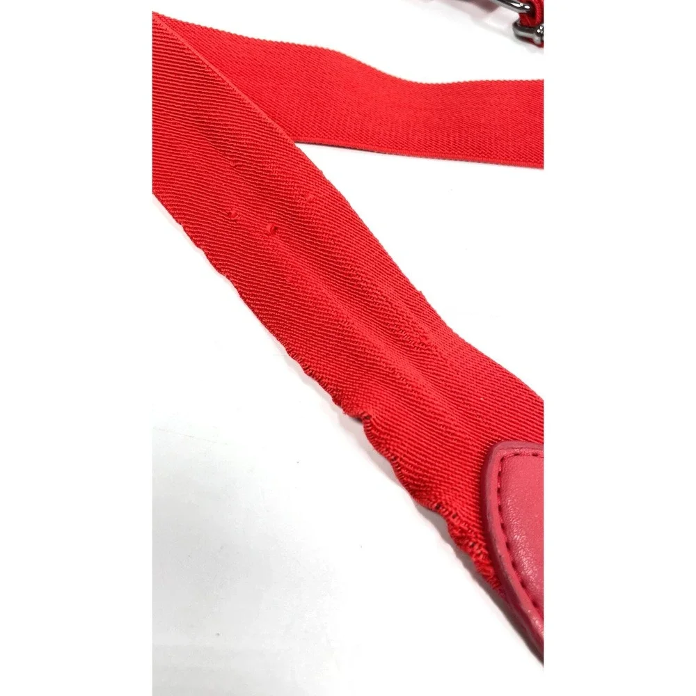 Nike Mens One Size Red 28 to 43 EUC Stretch Baseball Sports Belt